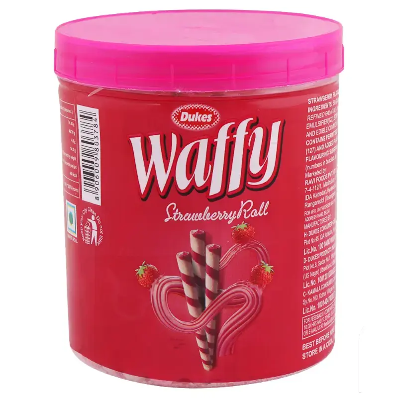 WAFFY STRAWBERRY ROL