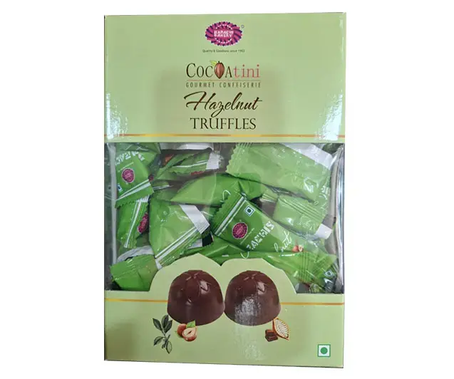 COCOATINI HAZELNUT TRUFFLES