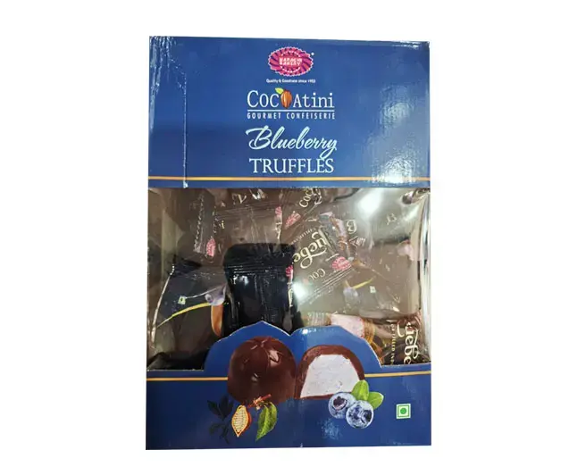COCOATINI BLUEBERRY TRUFFLES