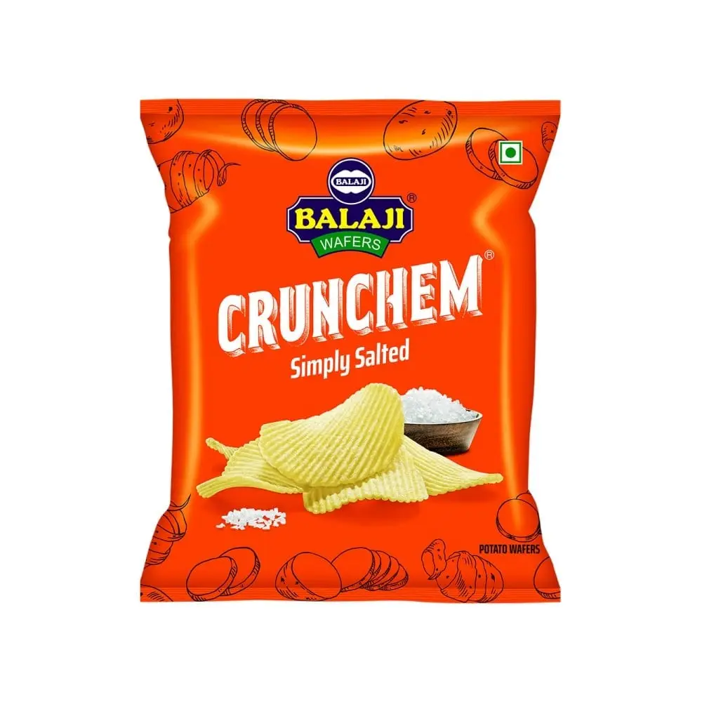 Balaji Crunchem Simply Salted Wafers by BALAJI - JuganooBox Online Grocery