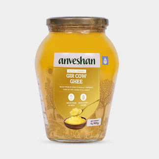 A2 Gir Cow Ghee by Anveshan - JuganooBox Online Grocery