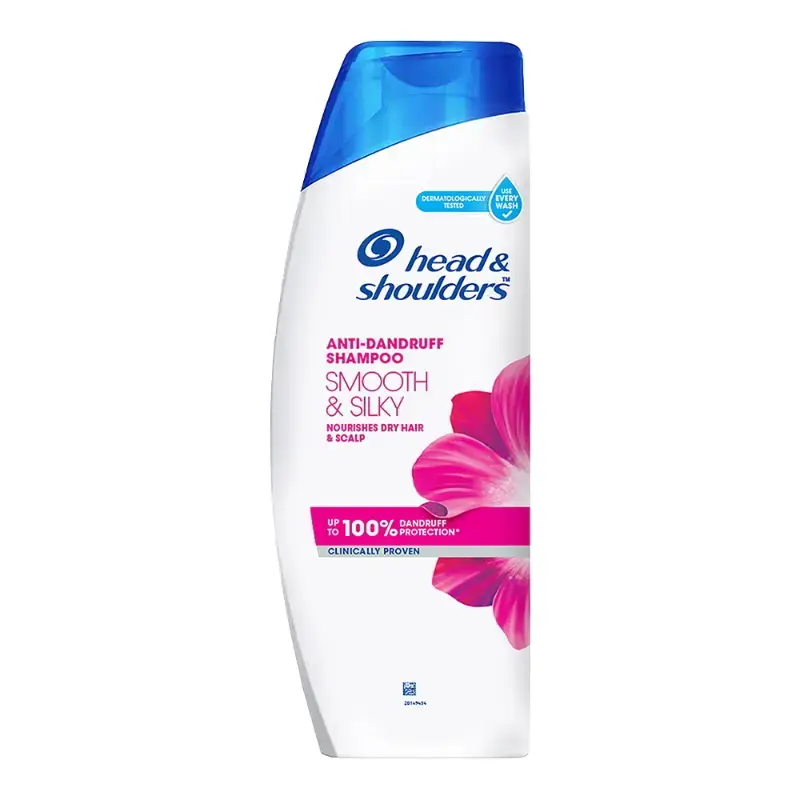 Head & Shoulders Smooth & Silky Shampoo: 180 ml by HEAD &amp; SHOULDERS - JuganooBox Online Grocery