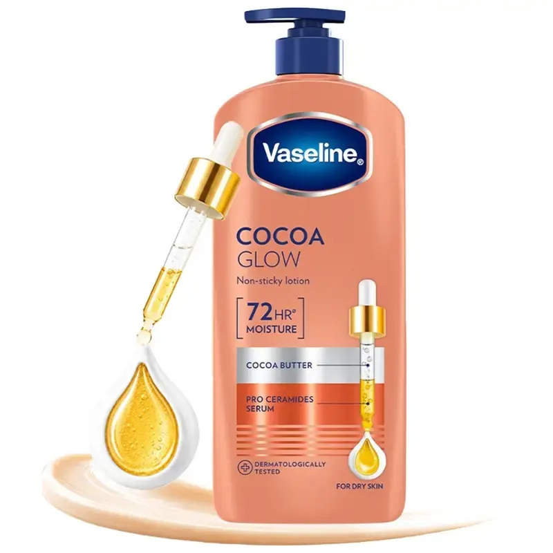 Vaseline Cocoa Glow Body Lotion: 600 ml by VASELINE - JuganooBox Online Grocery