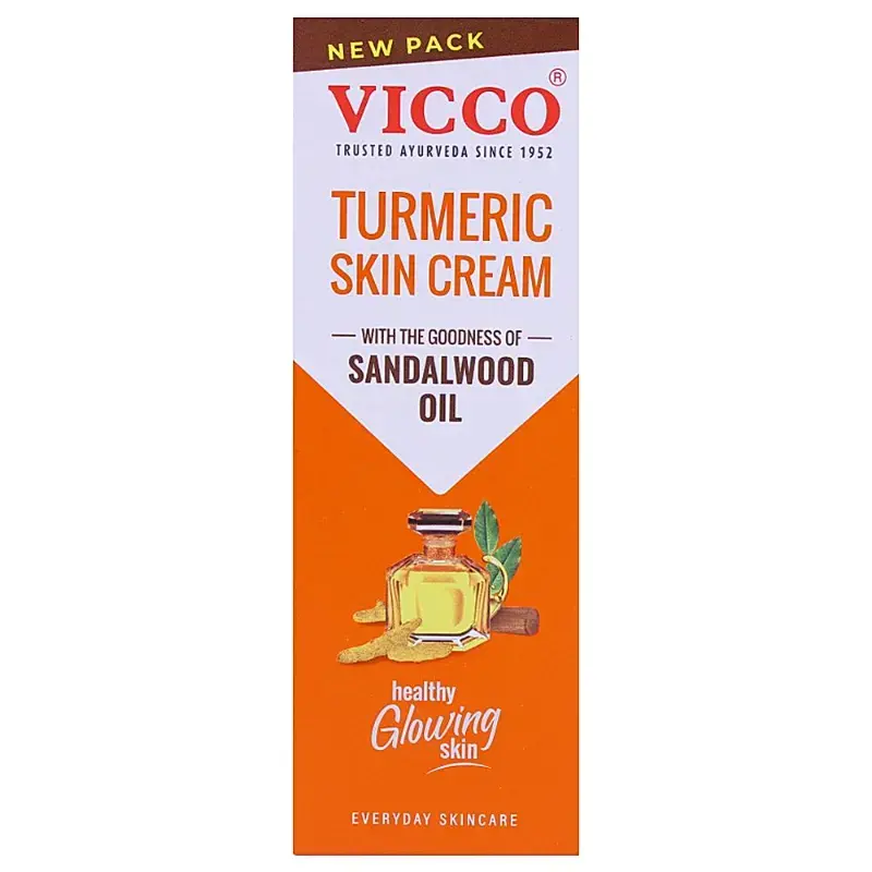 Vicco Turmeric Skin Cream: 70 g by VICCO - JuganooBox Online Grocery
