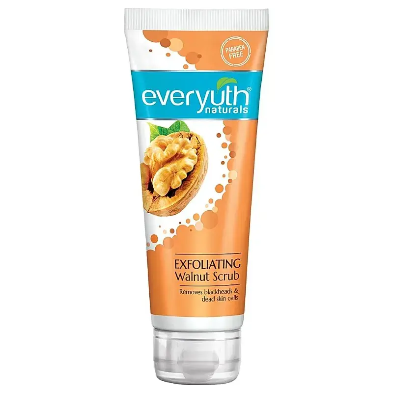 Everyuth Naturals Exfoliating Walnut Scrub: 100 g by EVERYUTH - JuganooBox Online Grocery