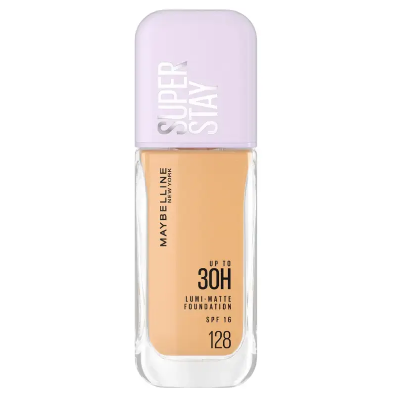 Maybelline New York Super Stay Lumi Matte Liquid Foundation 128 SPF by MAYBELLINE - JuganooBox Online Grocery