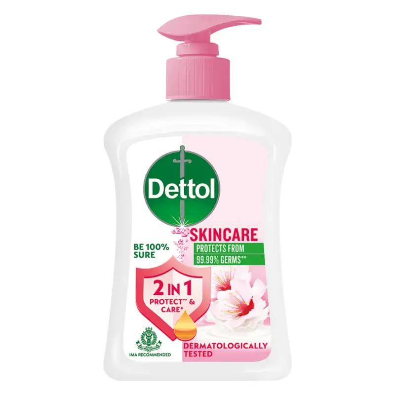 Dettol Liquid Handwash Pump - Skin Care: 200 ml by DETTOL - JuganooBox Online Grocery