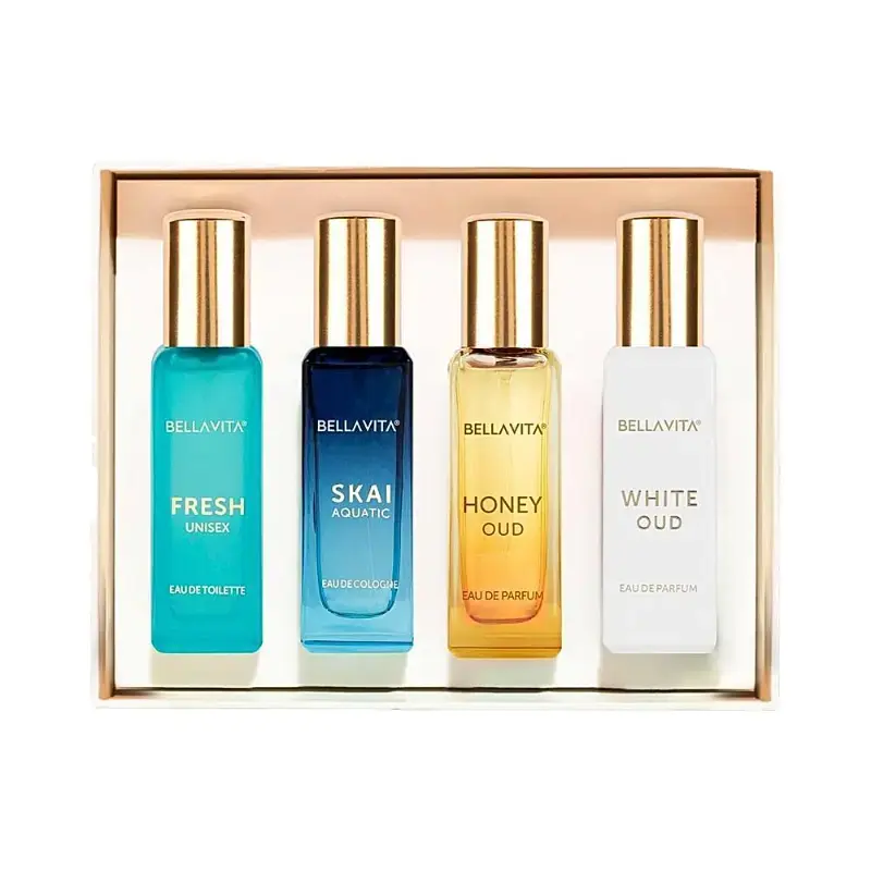 Bella Vita Luxury Perfume Gift Set For Her: 4x20 ml by BELLA VITA - JuganooBox Online Grocery