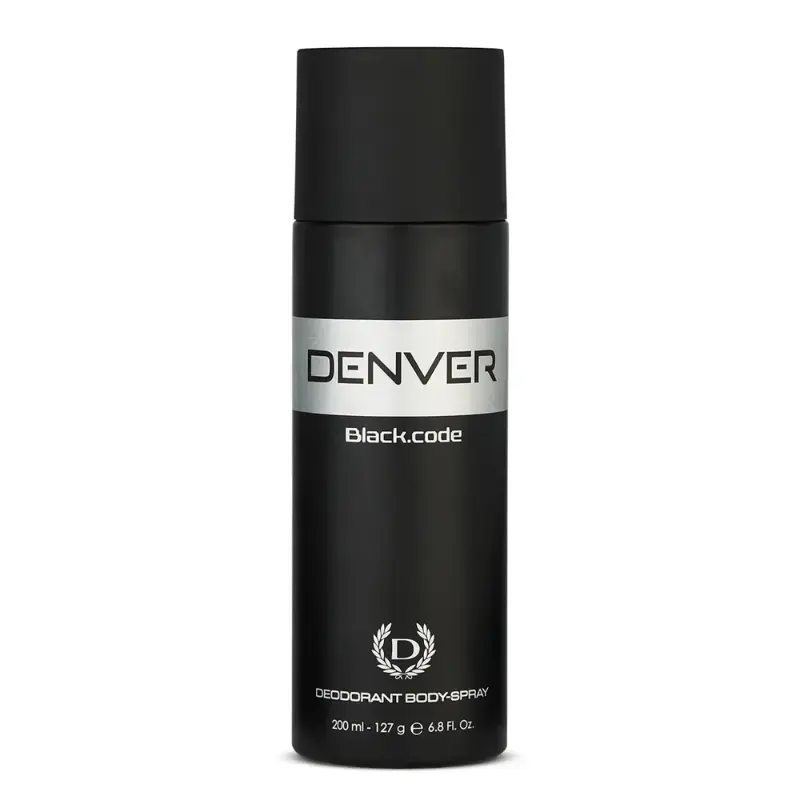 Denver Black Code Deo: 180 ml by DENVER - JuganooBox Online Grocery