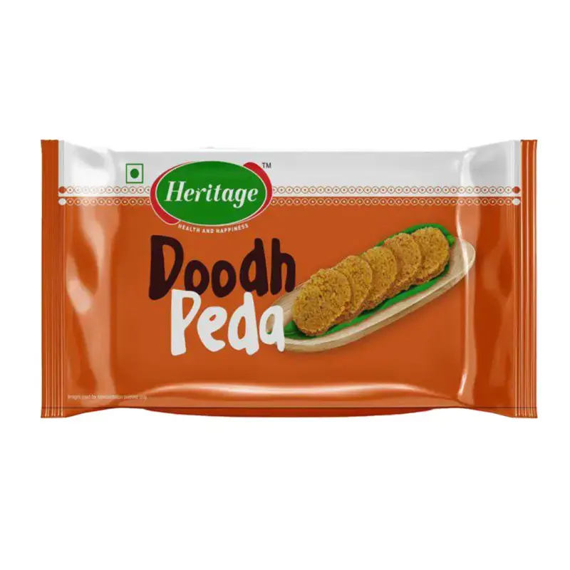 Heritage Doodh Peda: 200 g by HARITAGE - JuganooBox Online Grocery