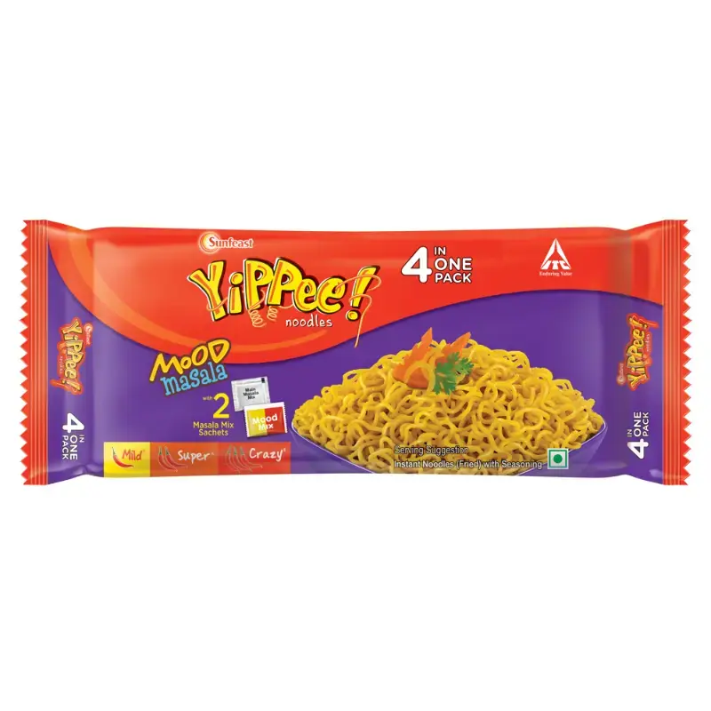 Sunfeast Yippee Mood Masala Noodles: 260 g by SUNFEAST - JuganooBox Online Grocery