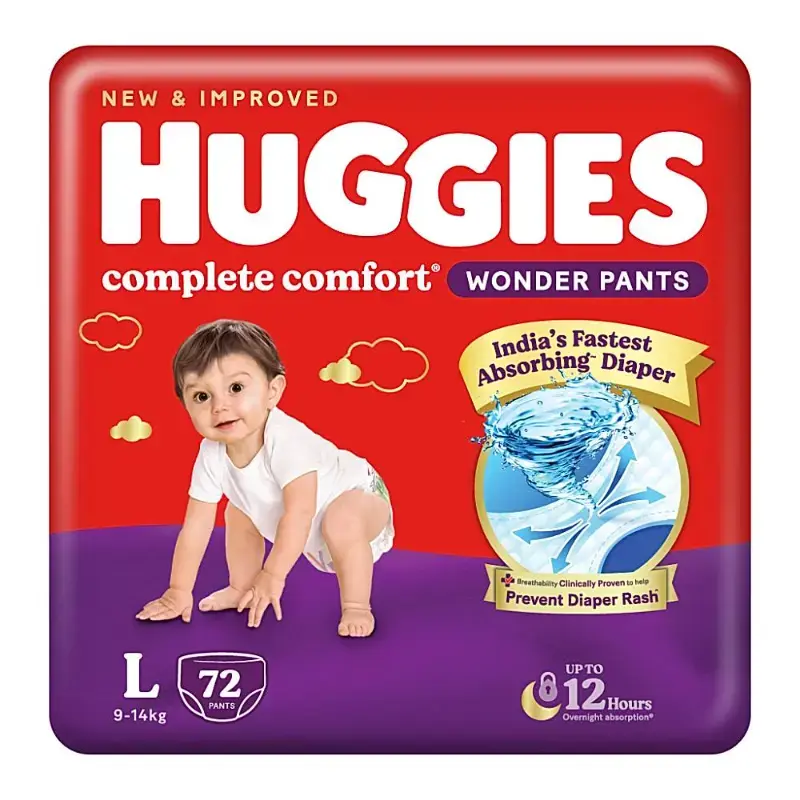 Huggies Wonder Pants - Large: 72 U by HUGGIES - JuganooBox Online Grocery