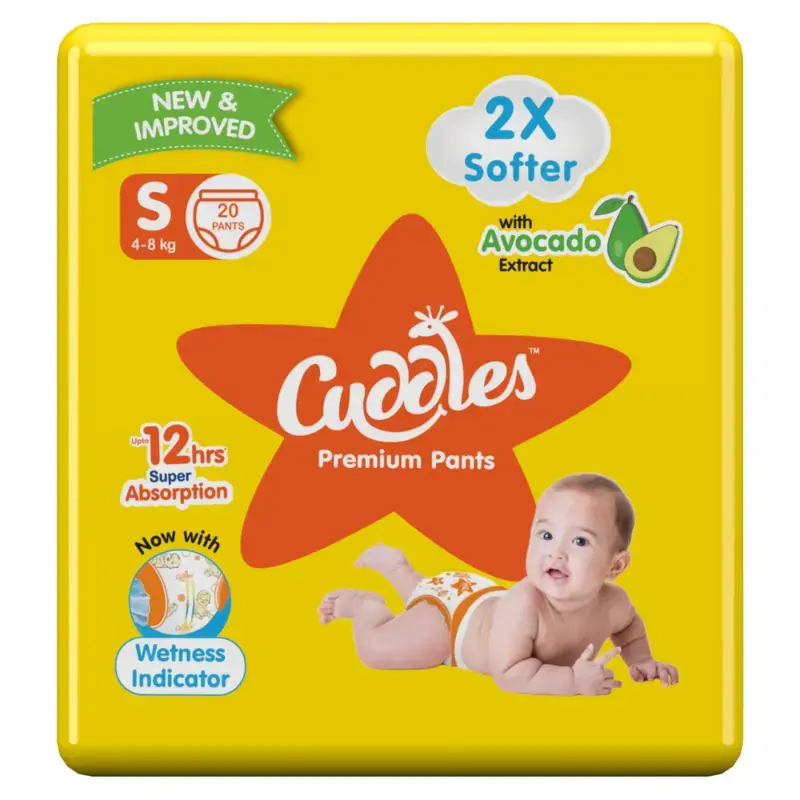 Cuddles Premium Pants - Small: 20 Unit by CUDDLES - JuganooBox Online Grocery