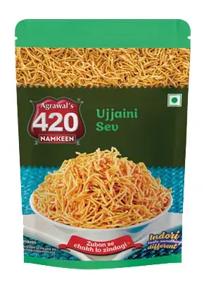 UJJAINI SEV by AGRAWAL'S 420 NAMKEEN - JuganooBox Online Grocery