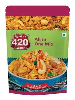 ALL IN ONE MIX CHEVDO by AGRAWAL'S 420 NAMKEEN - JuganooBox Online Grocery